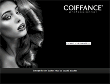 Tablet Screenshot of coiffance.com